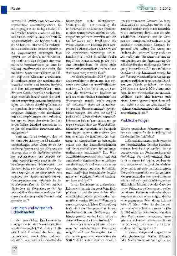 Vorschauseite 3: Leitlinien und Empfehlungen im klinischen Alltag und im Arzthaftungsprozess