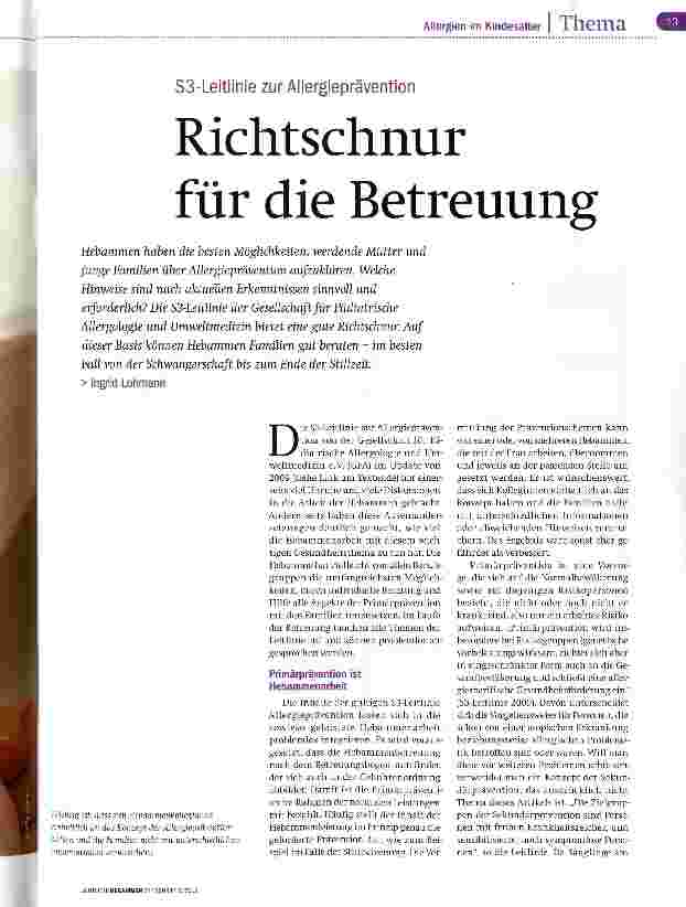 Vorschauseite 2: Richtschnur für die Betreuung