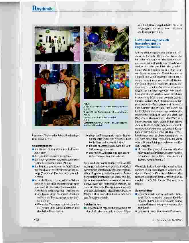 Vorschauseite 2: Rhythmik - Strukturierung unseres Lebensspielerische Förderung durch und für den Rhythmus -(Teil 2)