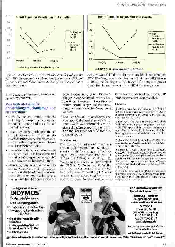Vorschauseite 5: Was beeinflusst vor allem die Qualität der Mutter-Kind-Interaktion bei sehr kleinen Frühgeborenen: die Mutter, das Kind oder medizinische Komplikationen?