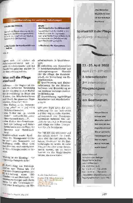 Vorschauseite 4: DIN EN ISO 9000:2000 und das EFQM-Modell für Excellence im Vergleich