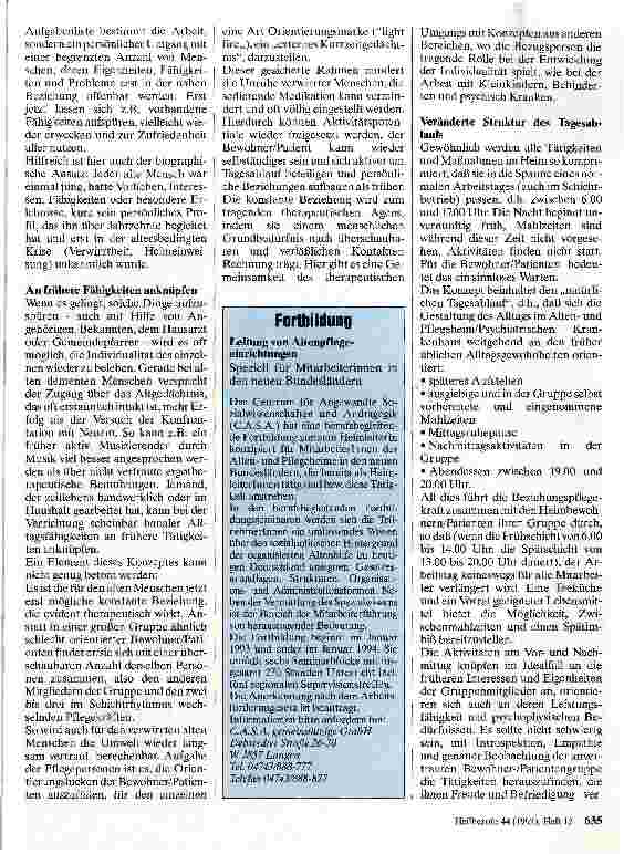 Vorschauseite 2: Von der Funktionspflege zur Beziehungsarbeit