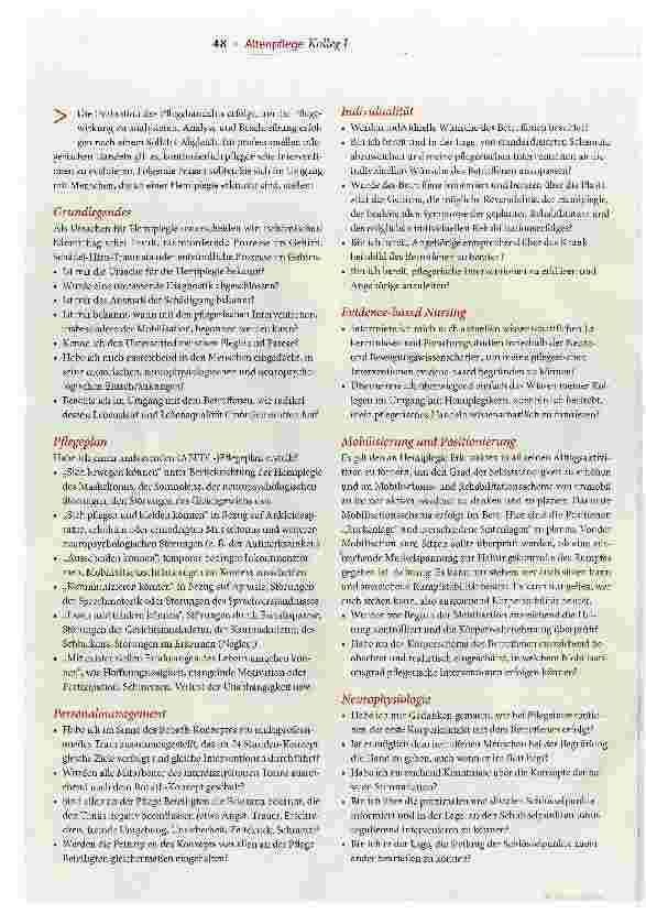 Vorschauseite 2: Alten pflege Kolleg. Hemiplegie Teil III
