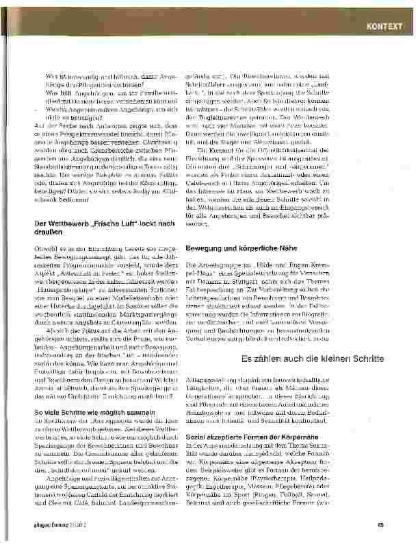 Vorschauseite 3: Schluss mit der Sitzkultur