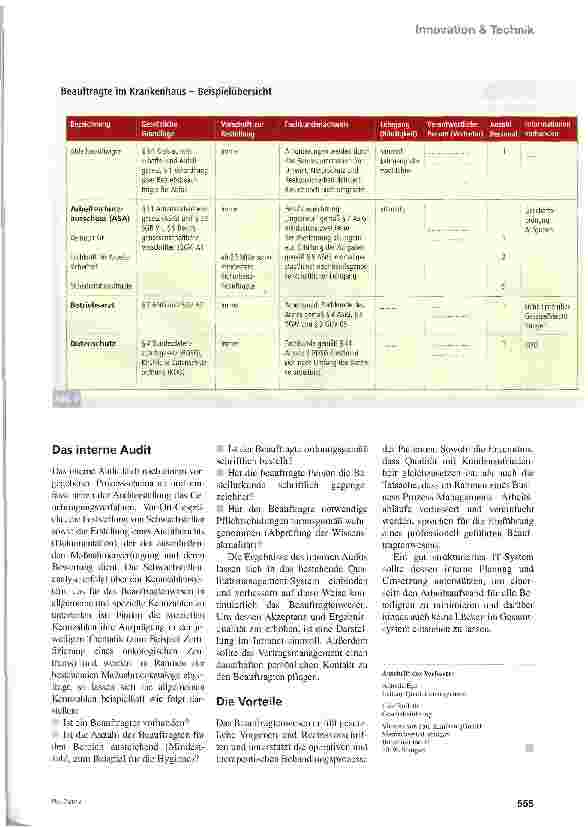 Vorschauseite 3: Im Auftrag des Krankenhauses