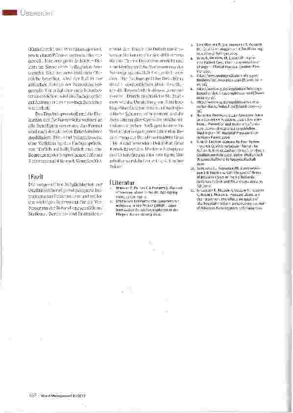 Vorschauseite 3: Qualitätsmanagement in der Praxis am Beispiel Dekubitus