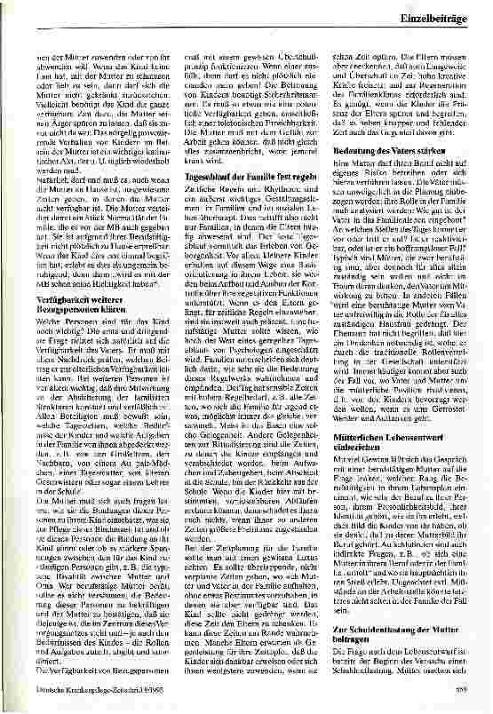 Vorschauseite 4: Mütterliche Berufstätigkeit und kindliches Wohlbefinden