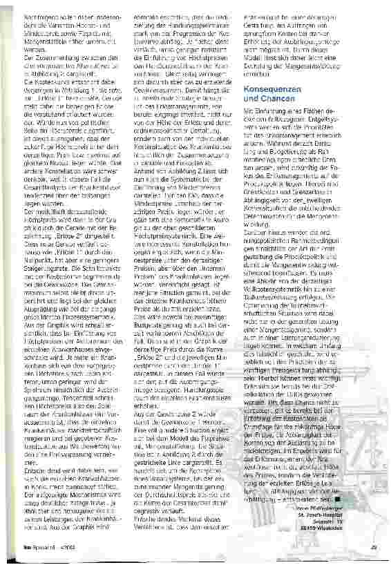 Vorschauseite 3: Erlösmanagement - Konsequenzen der DRGs Notwendige Konzentration auf die Produktpolitik
