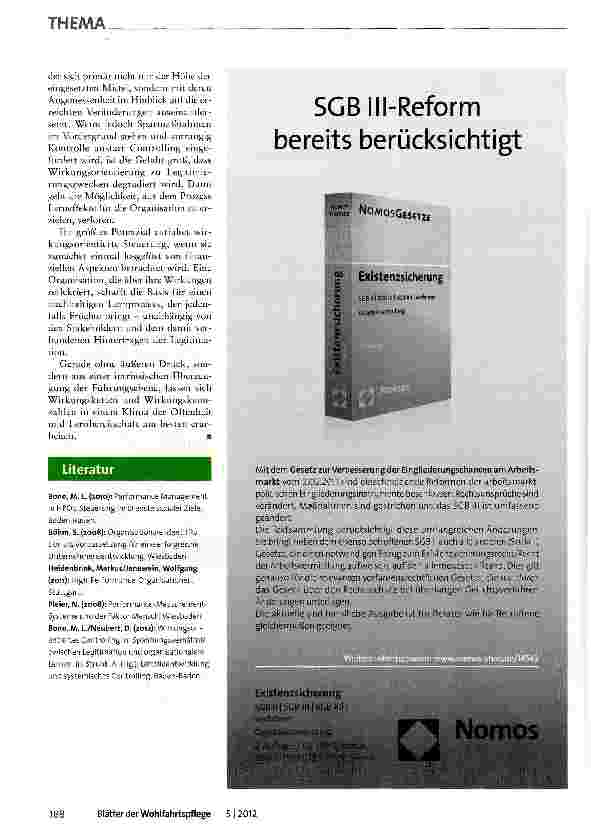 Vorschauseite 4: Wirkungsorientierte Steuerung im Dienste der Organisationsentwicklung