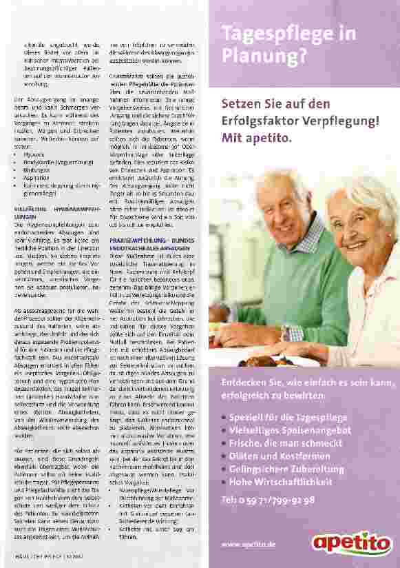 Vorschauseite 2: Aseptisch vorgehen