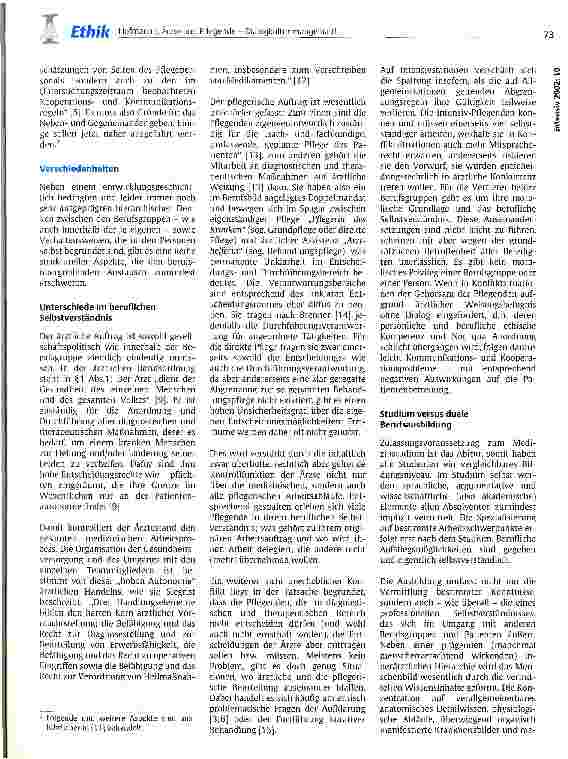 Vorschauseite 2: Ärzte und Pflegede - Dialogkultur mangelhaft!