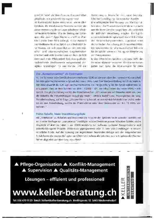 Vorschauseite 3: Ein Gesetzesartikel und seine fatalen Auswirkungen