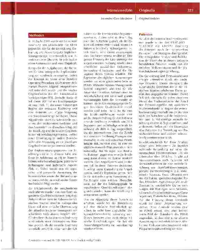 Vorschauseite 4: Implementierungsstrategie zur enteralen Ernährung intensivstationärer Patienten