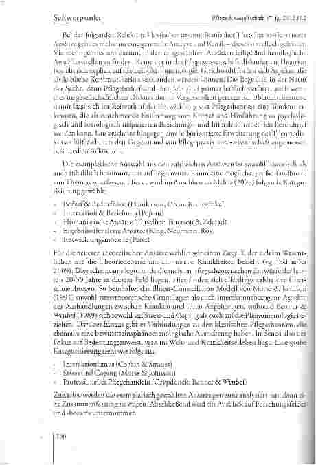 Vorschauseite 2: Leiblichkeit in Pflegetheorien -eine Relektüre