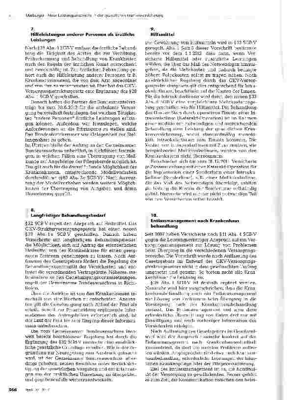 Vorschauseite 3: Neue Leistungsansprüche in der gesetzlichen Krankenversicherung