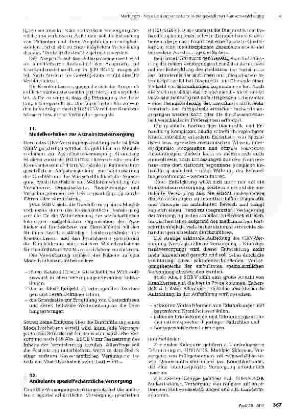 Vorschauseite 4: Neue Leistungsansprüche in der gesetzlichen Krankenversicherung