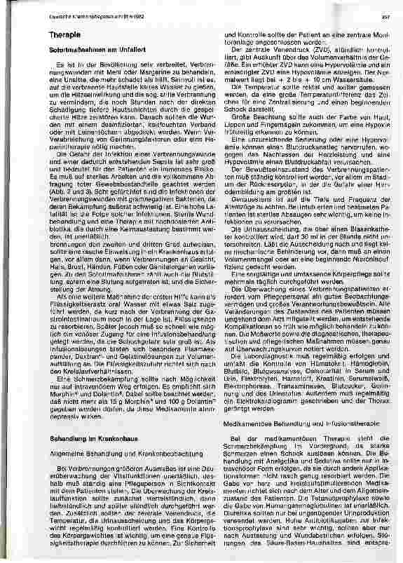 Vorschauseite 3: Die Verbrennungskrankheit
