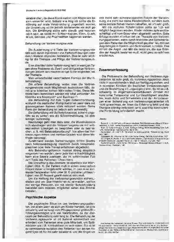 Vorschauseite 5: Die Verbrennungskrankheit