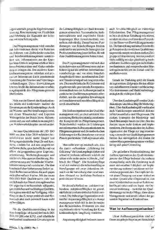 Vorschauseite 2: Stab oder Matrix?