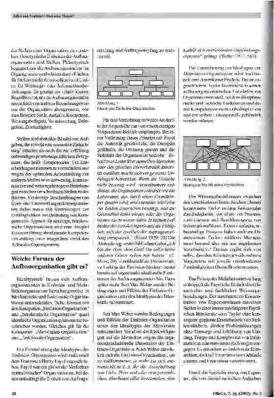 Vorschauseite 3: Stab oder Matrix?