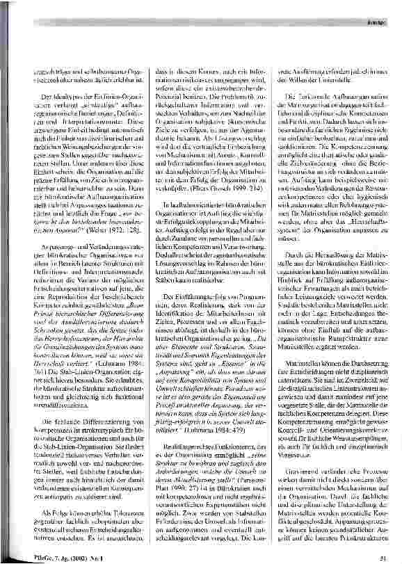 Vorschauseite 6: Stab oder Matrix?