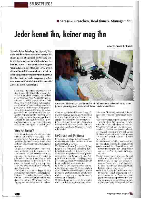 Vorschauseite 1: Jeder kennt ihn, keiner mag ihn