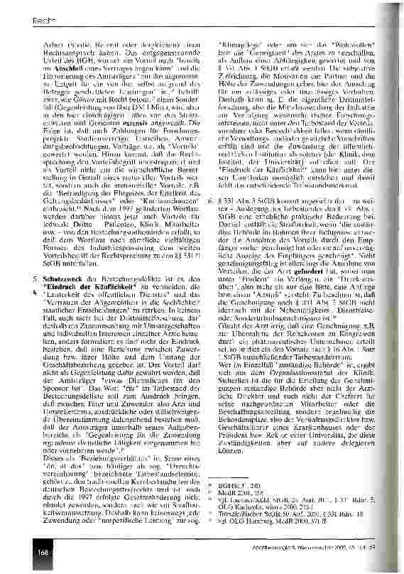 Vorschauseite 5: Drittmittelfinanzierung Gesponsert oder kriminell?