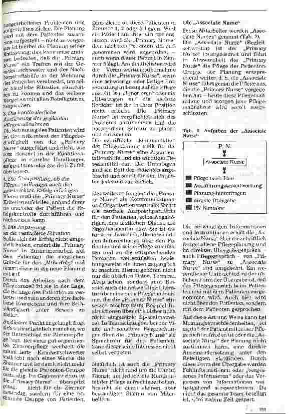 Vorschauseite 2: Primary Nursing - Ein Erfahrungsbericht