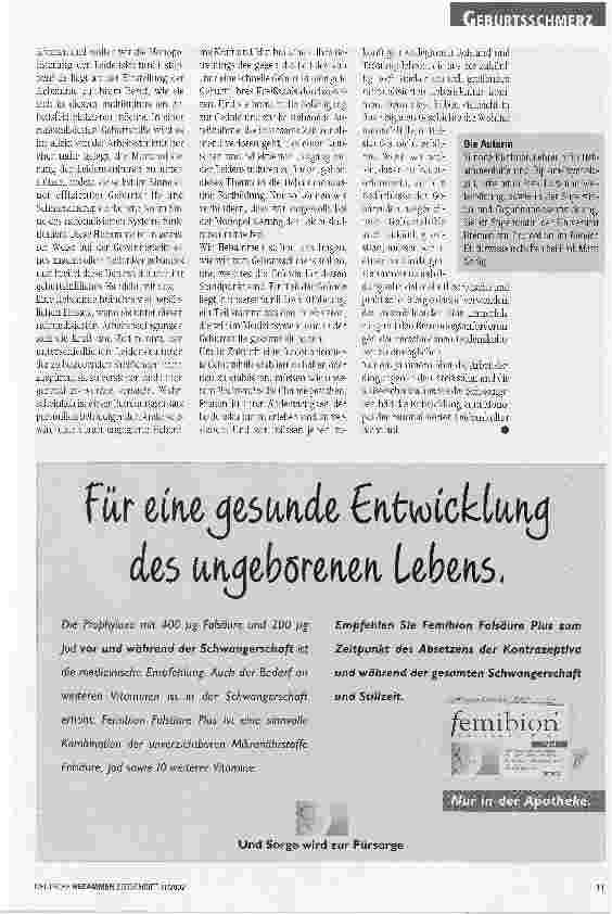 Vorschauseite 6: Begegnung der Leidenskulturen
