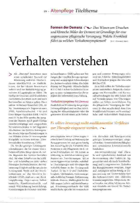 Vorschauseite 2: Verhalten verstehen
