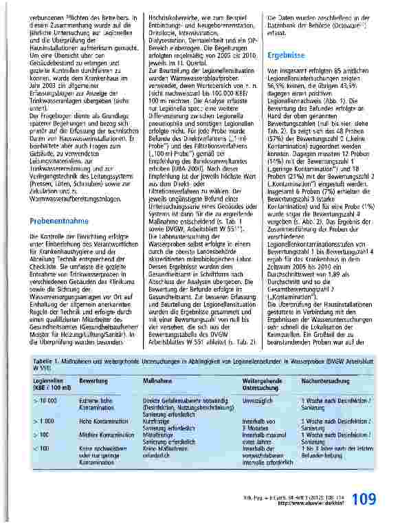 Vorschauseite 2: Legionellen: Ein Fallbeispiel