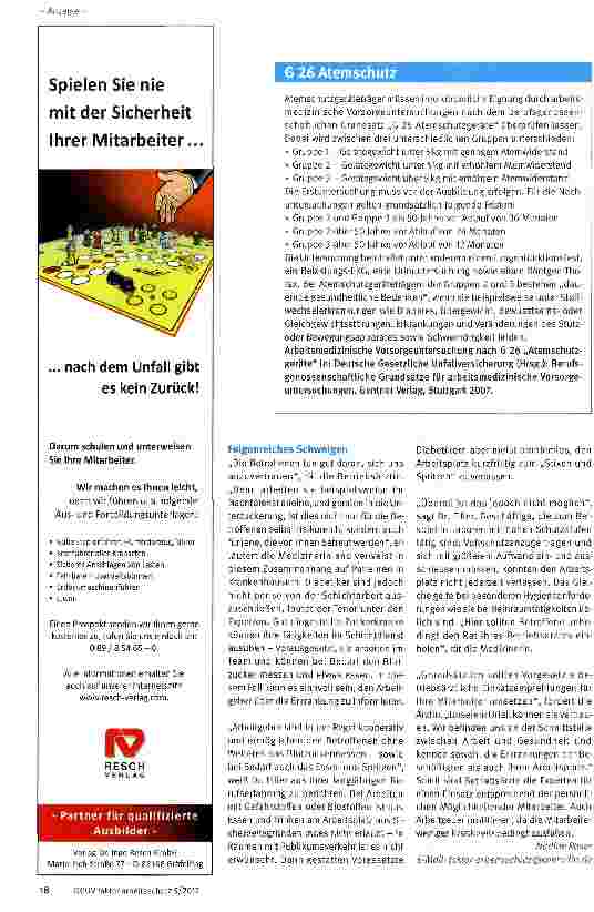 Vorschauseite 3: Schonbehandlung unerwünscht