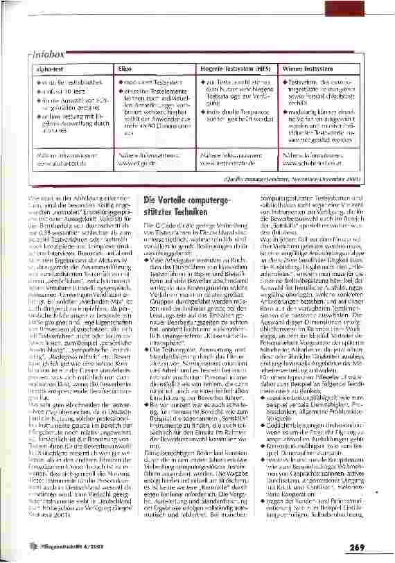 Vorschauseite 3: Mit einem Methoden-Mix die richtige Entscheidung treffen