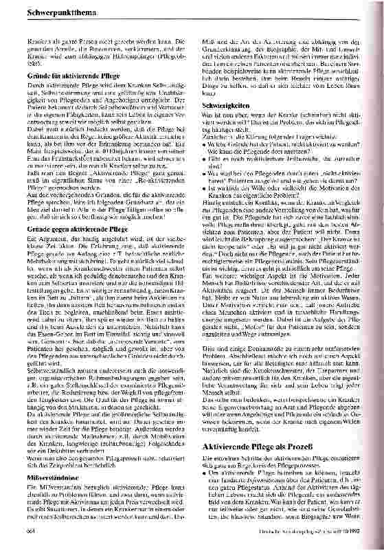 Vorschauseite 2: Aktivierende Pflege Theorie und Praxis in der Gemeindekrankenpflege
