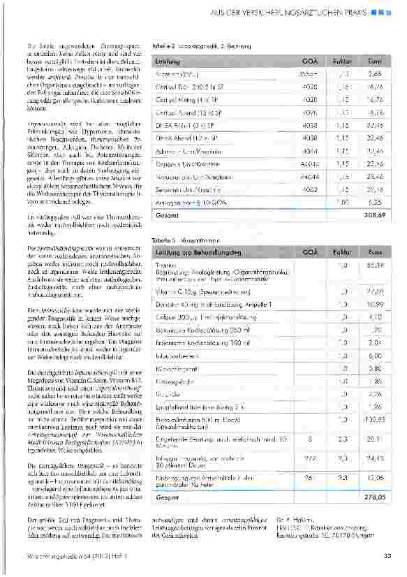 Vorschauseite 2: Alternativmedizinische Diagnostik und Therapie einer „Immunschwäche