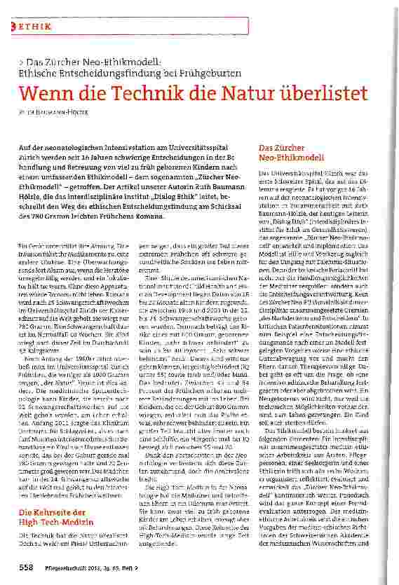 Vorschauseite 1: Wenn die Technik die Natur überlistet