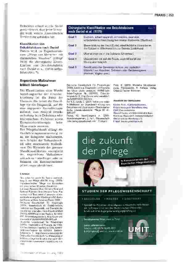Vorschauseite 6: Die richtige Wunddiagnose ist Basis für den Therapieerfolg