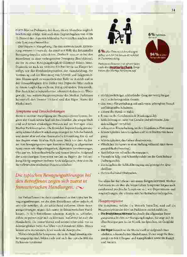 Vorschauseite 3: Pflege bei Parkinson > Teil I