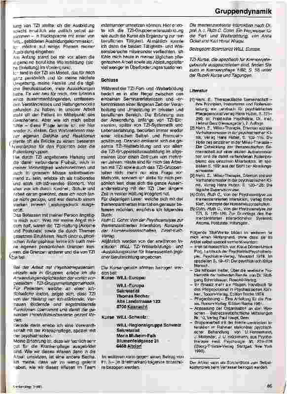 Vorschauseite 5: Die themenzentrierte Interaktion (TZI)