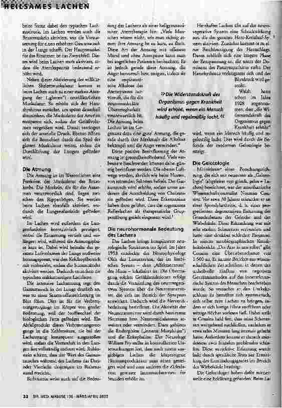 Vorschauseite 2: Heilsames Lachen Humor und Heiterkeit als Therapeutika