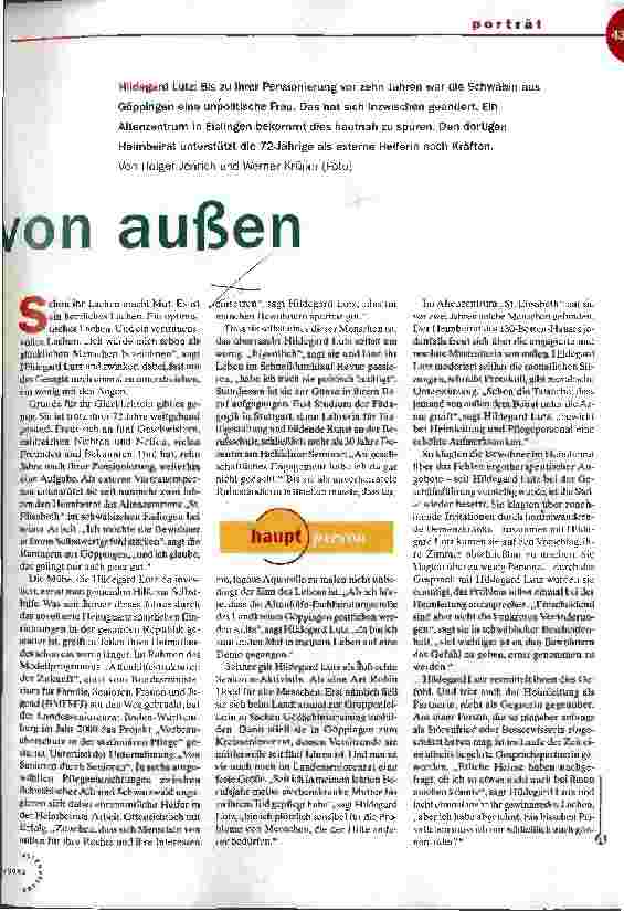 Vorschauseite 2: Hilfe von außen