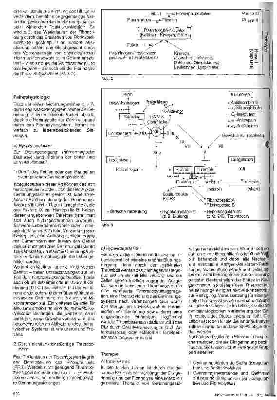 Vorschauseite 2: Die medikamentöse Therapie von Gerinnungsstörungen