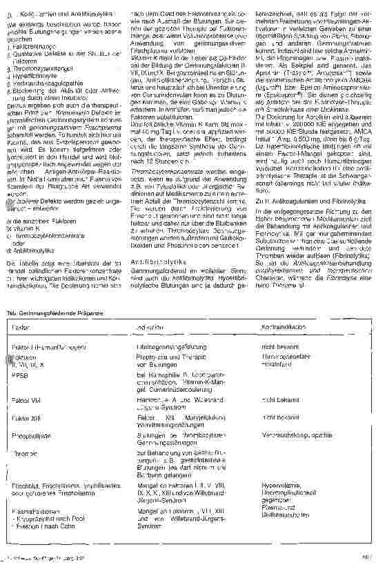 Vorschauseite 3: Die medikamentöse Therapie von Gerinnungsstörungen