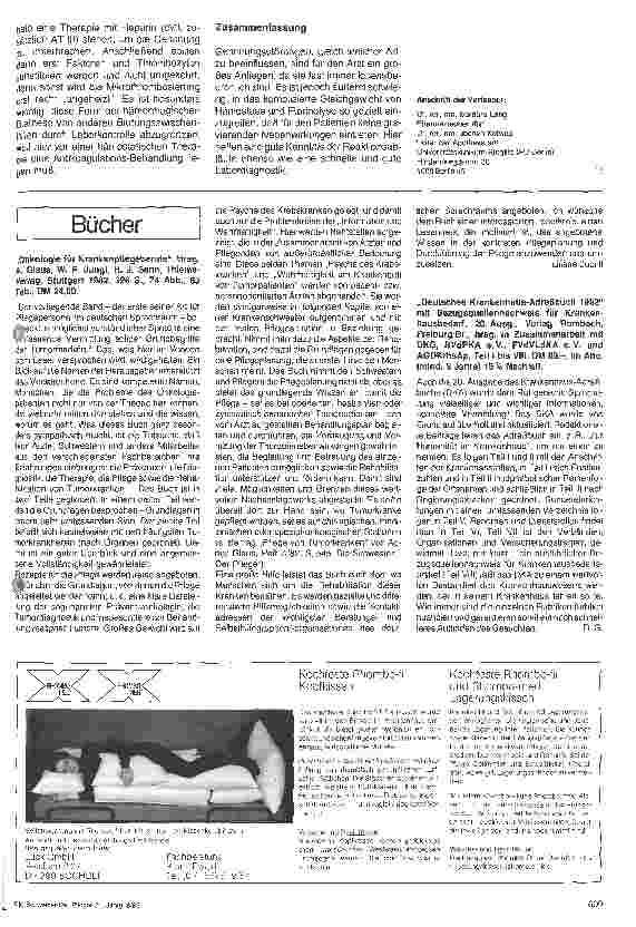 Vorschauseite 5: Die medikamentöse Therapie von Gerinnungsstörungen