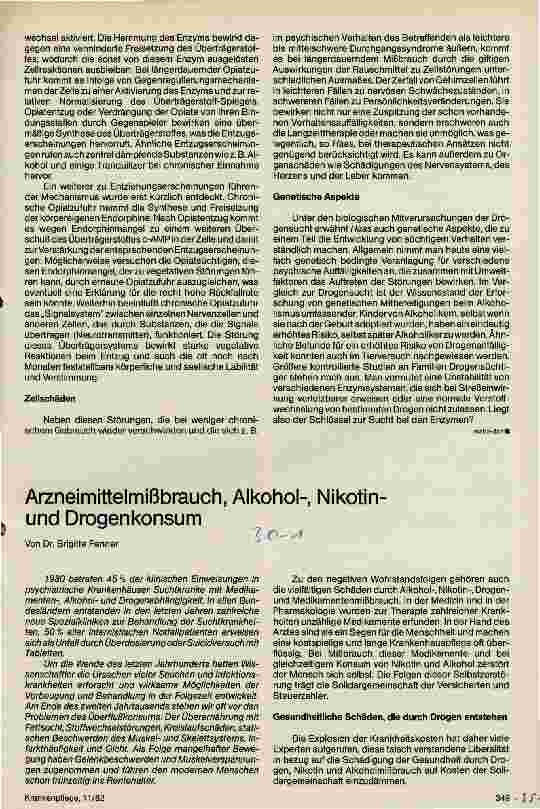 Vorschauseite 2: Wie entsteht die Drogensucht