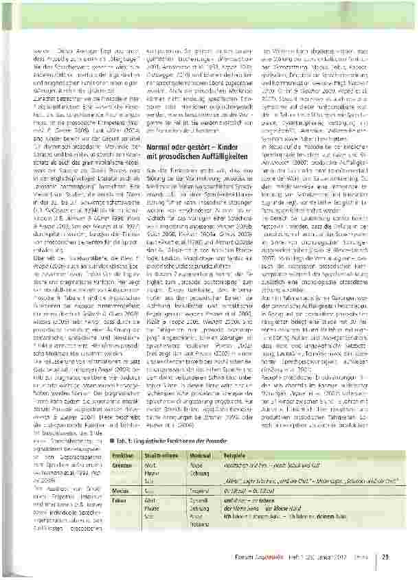 Vorschauseite 2: Die ProsA (Prosodie-Analyse)