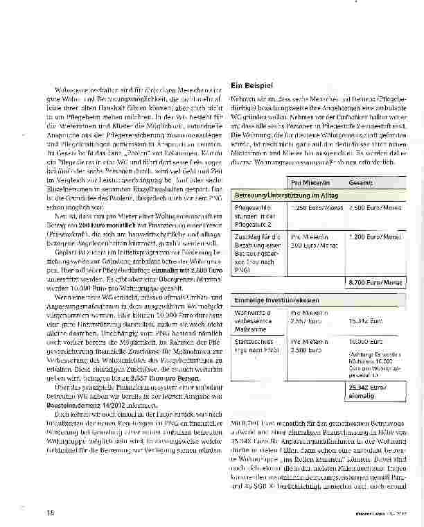 Vorschauseite 5: Streifzug durch das Pflege-Neuausrichtungs-Gesetz
