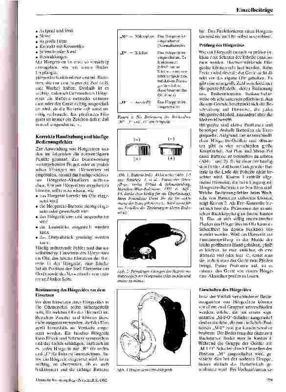 Vorschauseite 3: Pflege und Handhabung von Hörgeräten