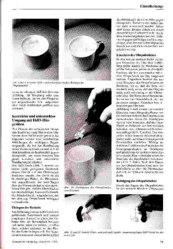 Vorschauseite 5: Pflege und Handhabung von Hörgeräten