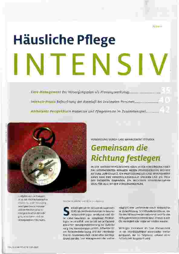 Vorschauseite 1: Gemeinsam die Richtung festlegen